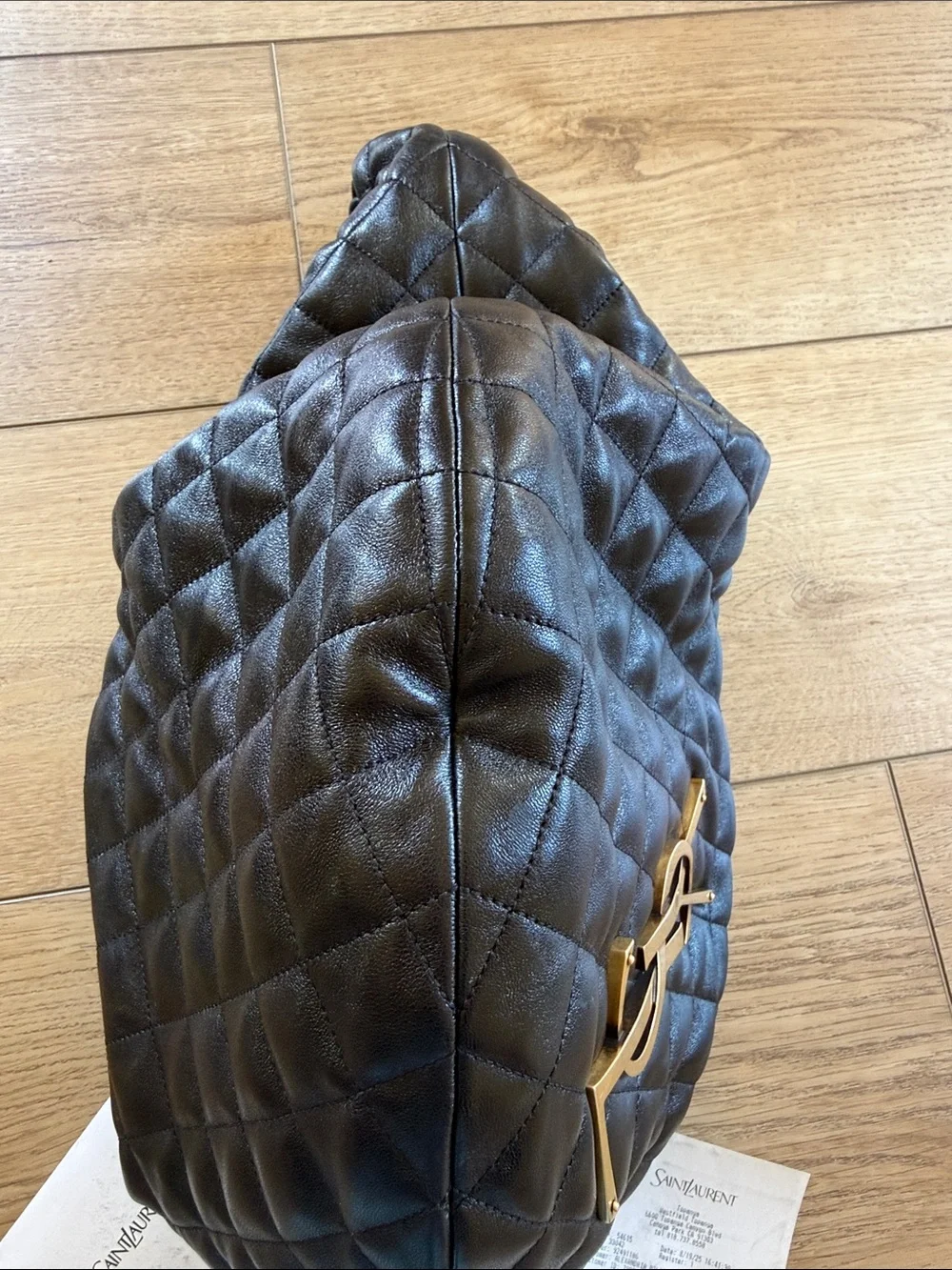 YSL ICARE Logo Hobo shoulder  handbag XL